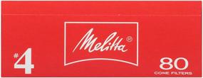 img 2 attached to ☕ 80 Count Melitta #4 Cone Coffee Filters - Bamboo Material for Enhanced SEO