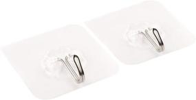 img 2 attached to 💪 Stainless Adhesive Hooks - BEAUTY AXS - Enhance Your Space with Style and Durability