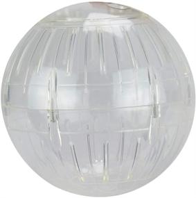 img 2 attached to 🐹 Lee's Kritter Krawler Clear Exercise Ball – Standard Size (7-Inch)