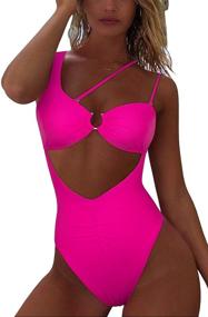 img 3 attached to 🐆 ESONLAR Leopard Print Swimsuit Beachwear: Stylish Women's Clothing for Swimwear & Cover Ups