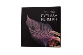 img 3 attached to 👁️ Pinkzio Premium Eyelash Perm Kit: Achieve Sensational Lash Lifts and Extensions with this Professional Salon-Grade Curling Solution