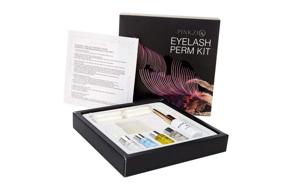 img 2 attached to 👁️ Pinkzio Premium Eyelash Perm Kit: Achieve Sensational Lash Lifts and Extensions with this Professional Salon-Grade Curling Solution