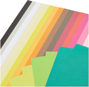 img 3 attached to 📄 Colored Paper Pack by docrafts Papermania - 12x12 Inch, 48-Pack