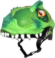 dinosaur toddler helmet 3+ and child helmet 5+ by raskullz logo