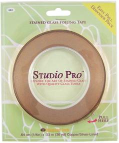 img 1 attached to 🌟 Studio Pro 1/4-Inch Silver Lined Copper Foil Tape