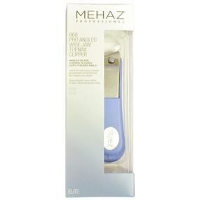 img 2 attached to 😃 Mehaz 668 Pro Wide Jaw Angled Toenail Clipper for Optimal Angled Nail Trimming