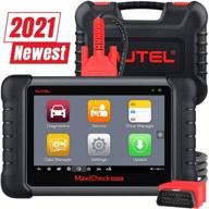 🔧 autel maxicheck mx808 [эквивалент mk808] продвинутый диагностический сканер для us рынка, последний автомобильный диагностический сканер 2021 года, 25+ сервисов, полная диагностика систем, immo, epb, кровотечение abs, сброс масла, sas, bms логотип