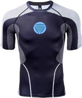 🦾 iron man inspired compression fitness gear: achieve optimal performance! logo