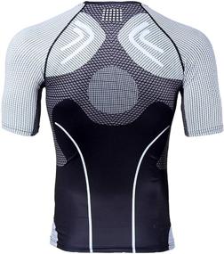 img 3 attached to 🦾 Iron Man Inspired Compression Fitness Gear: Achieve Optimal Performance!