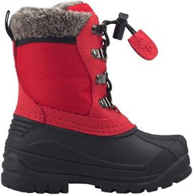 img 4 attached to Kids Snow Boots - OAKI Girls Boys' Shoes for Boots