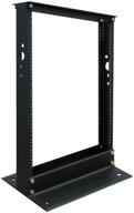 🔌 tripp lite sr2post13: heavy-duty 2-post open frame rack for network equipment - 13u capacity (800 lb.), black logo