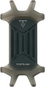 img 4 attached to 📱 Topeak Omni Ride Case with Strap Mount - Black Smartphone Holder for 4.5" to 5.5" Screens