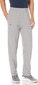 img 2 attached to 🩳 Ultimate Comfort: Russell Athletic Men's Cotton Rich 2.0 Premium Fleece Sweatpants