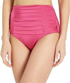 img 2 attached to Calvin Klein Pleated Swimsuit Rosebud