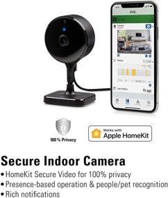 img 3 attached to 📷 Eve Cam - Indoor Wi-Fi Camera, 1080p, Apple HomeKit Secure Video, iPhone/iPad/Apple Watch Notifications, Motion Sensor, Microphone & Speaker, Night Vision - Ensured Privacy