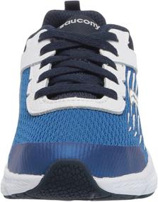 img 3 attached to 👟 Saucony Unisex Boys' Sneakers: Running Shoes in Black and White