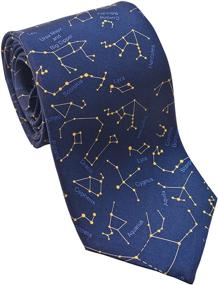 img 2 attached to Josh Bach Mens Constellations Necktie