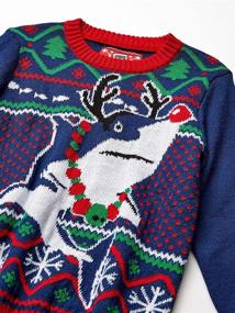img 1 attached to 🎄 Hybrid Apparel Boys' Festive Ugly Christmas Sweater: Perfect for Holiday Fun!