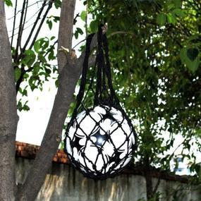 img 2 attached to 🎽 Wendy Mall Sports Mesh Net Bag – Single Ball Carrier for Basketball, Volleyball, Soccer and More