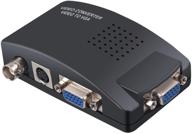 📺 esynic bnc s-video vga к vga конвертер бокс - адаптер пк к тв для cctv камеры, dvr, dvd плеера - вход vga к выходу vga - конвертер ноутбука на монитор компьютера - поддержка pal nts логотип