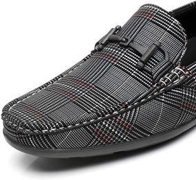 img 3 attached to Faranzi Driving Moccasins Classic Comfortable Men's Shoes for Loafers & Slip-Ons