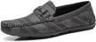faranzi driving moccasins classic comfortable men's shoes for loafers & slip-ons logo