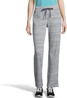 hanes ladies' french terry pants логотип