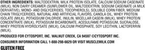 img 2 attached to Muscle Milk Gainer Vanilla Creme Protein Powder - 32g Protein - 5lb