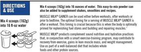 img 3 attached to Muscle Milk Gainer Vanilla Creme Protein Powder - 32g Protein - 5lb