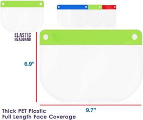 img 3 attached to 👦 Exploring the Best Face Shields for Kids: Corrosion Resistant and Lightweight Solutions