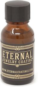 img 4 attached to 💎 Ultimate Preservation: Eternal Jewelry Coating, Clear Protective Polish-on Sealant for Metal and Stone Jewelry, Prevents Tarnish, Wear, and Allergies (.5oz)