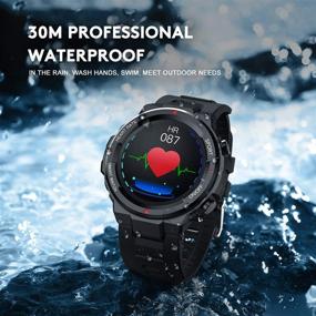 img 1 attached to Pressure Waterproof Reminder Bluetooth Smartwatch Cell Phones & Accessories