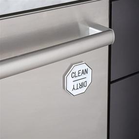 img 2 attached to 🦊 Convenient and Functional Fox Run Clean or Dirty Dishwasher Magnet - Keep Your Dishes Spotless!