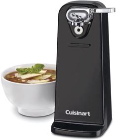 img 4 attached to 🔌 Cuisinart CCO-50BKN Deluxe Electric Can Opener, Black: Effortlessly Open Cans with Style