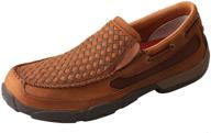 👞 enhanced comfort & style: twisted leather rubber driving moccasins men's shoes for loafers & slip-ons logo