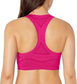 img 2 attached to 👙 Hanes Womens Seamless Racerback Sports Bra: Ultimate Comfort and Style for Women's Clothing