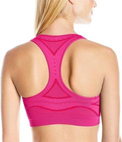 img 3 attached to 👙 Hanes Womens Seamless Racerback Sports Bra: Ultimate Comfort and Style for Women's Clothing