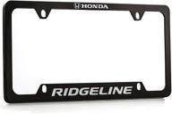 honda ridgeline coated engraved license logo