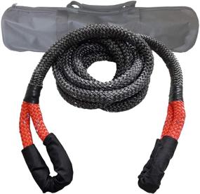 img 4 attached to High-Performance 7/8'' x 20' Off-Road Double Braided Recovery Rope - 28,600 lbs Break Strength