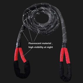 img 2 attached to High-Performance 7/8'' x 20' Off-Road Double Braided Recovery Rope - 28,600 lbs Break Strength