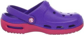 img 1 attached to 👟 Crocs Kids' Duet Plus Clog - Enhanced for Maximum Comfort and Style!