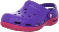 👟 crocs kids' duet plus clog - enhanced for maximum comfort and style! logo