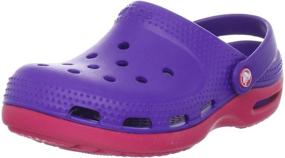 img 4 attached to 👟 Crocs Kids' Duet Plus Clog - Enhanced for Maximum Comfort and Style!