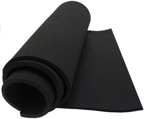 img 4 attached to 🛡️ Dualplex Neoprene Sponge Foam Rubber Sheet Roll, 12X54 inches X 1/2 inch Thick, Ideal Padding for Cosplay & DIY Projects - Easy to Cut, Non-Adhesive, Multi-Functional Soundproof Rubber Foam Sheet