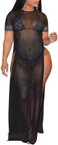 img 3 attached to 👙 PerZeal Womens Swimsuit Crochet Dresses: Trendy Women's Clothing for Swimsuits & Cover Ups