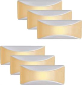 img 4 attached to 🔆 6-Pack Mr. Beams MB500A-WHT-06-00 LED Dusk to Dawn Stair Night Light, White (6 Count)