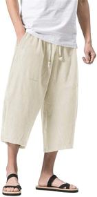 img 4 attached to Comfortable MAGNIVIT Cotton Lounge Pajama for Men - Sleep & Lounge Attire