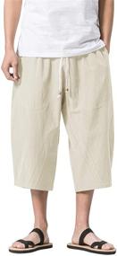 img 3 attached to Comfortable MAGNIVIT Cotton Lounge Pajama for Men - Sleep & Lounge Attire