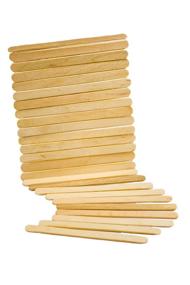 img 3 attached to 114ST Wooden Craft Sticks by Perfect Stix - Pack of 1000