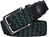 👗 elastic stretch woven braided women's belts by agea - versatile accessories logo